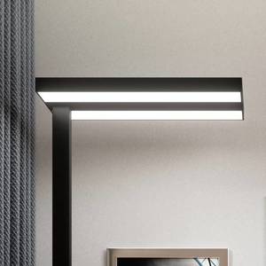 Arcchio Stojací lampa Arcchio LED Logan Basic, černá, 6000 lm, stmívatelná obraz