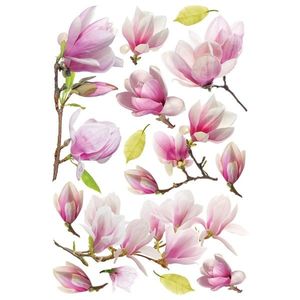 Samolepící dekorace Magnolia Flowers, 42, 5 x 65 cm obraz