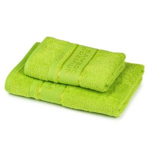 4Home Sada Bamboo Premium osuška a ručník zelená, 70 x 140 cm, 50 x 100 cm obraz