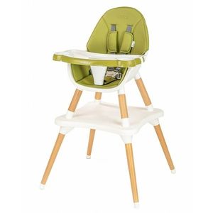 New Baby Jídelní židlička Grace 3v1 zelená, 61 x 101 x 61 cm obraz