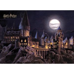 Dětská fototapeta Harry Potter Hogwarts Moon 252 x 182 cm, 4 díly obraz