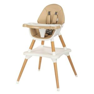 New Baby Jídelní židlička Grace 3v1 béžová, 61 x 101 x 61 cm obraz