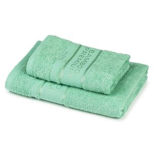 4Home Sada Bamboo Premium osuška a ručník mentolová, 70 x 140 cm, 50 x 100 cm obraz