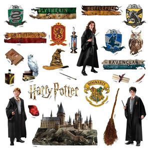 Samolepící dekorace Harry Potter Hogwarts, 30 x 30 cm obraz