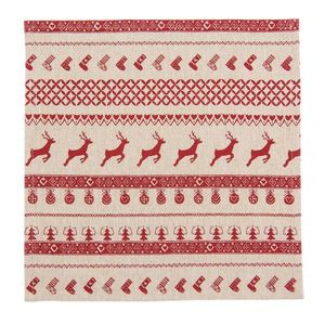 Textilní ubrousky Nordic Christmas (6ks) - 40*40 cm NOC43 obraz