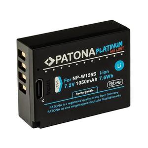 PATONA PATONA - Aku Fuji NP-W126S 1050mAh Li-Ion Platinum USB-C nabíjení obraz
