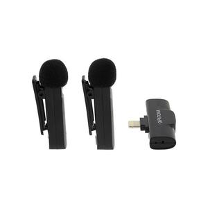 PATONA PATONA - SADA 2x Bezdrátový mikrofon s klipem pro iPhone USB-C 5V obraz