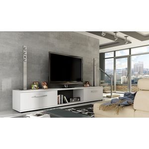 ArtAdrk TV stolek ARIDEA AR02 | bílá obraz