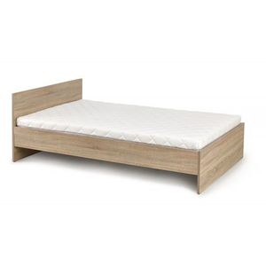 HALMAR Dřevěná postel Lima 90x200 jednolůžko dub sonoma obraz