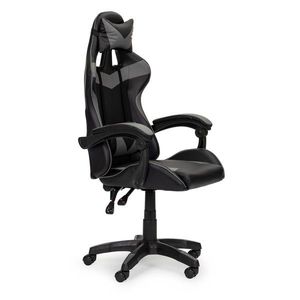 MODERNHOME Herní židle Chair černo-šedá obraz