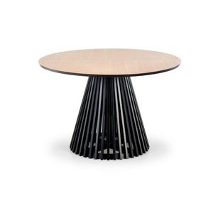 HALMAR Konferenční stolek MIYAKI 120 cm přírodní dub/černý obraz