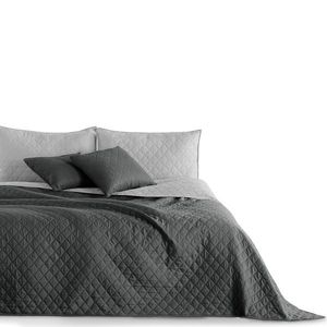 Přehoz na postel DecoKing AXEL stříbrný, velikost 170x210 obraz