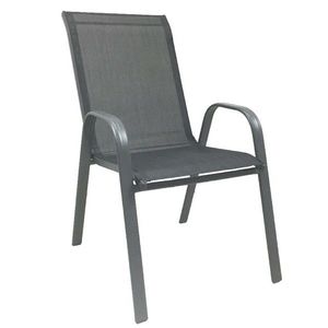 Kontrast Zahradní židle MAJORKA 55 x 65 x 90 cm šedá obraz
