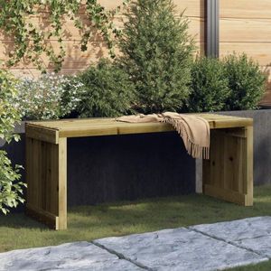 Zahradní lavice rozšiřitelná 212, 5x40, 5x45 cm borové dřevo obraz