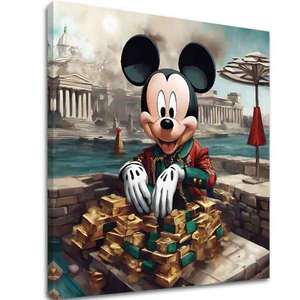 Obraz na plátně - Mickey Mouse v Luxusu | different dimensions obraz