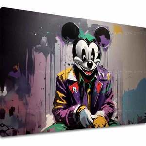 Obraz na plátně - Mickey Mouse z hororu | different dimensions obraz