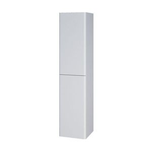 MEREO Siena, koupelnová skříňka 155 cm vysoká, L/P, bílá lesk CN414LP obraz