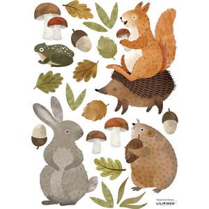 Arch samolepek 30x42 cm Woodland Rabbit & Friends – Lilipinso obraz