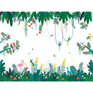 Dětská tapeta 400 cm x 248 cm Tropical Mood – Lilipinso obraz