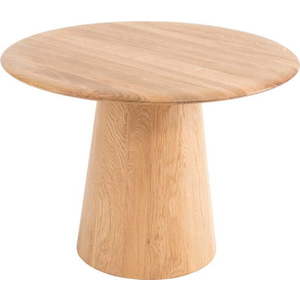 Kulatý odkládací stolek z dubového dřeva ø 55 cm Mushroom – Gazzda obraz