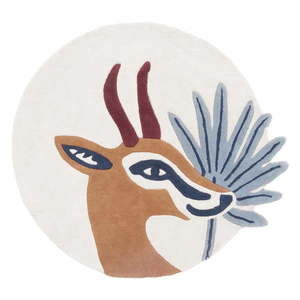 Dětský koberec ø 100 cm Gazelle – Lilipinso obraz