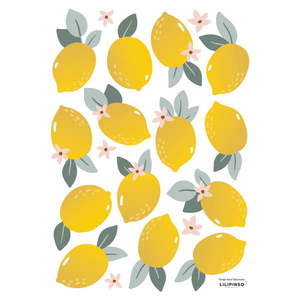 Dětské samolepky v sadě 14 ks 30x42 cm Lemons – Lilipinso obraz