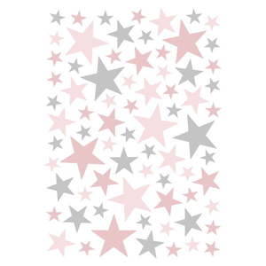 Dětské samolepky v sadě 74 ks 30x42 cm Stars – Lilipinso obraz