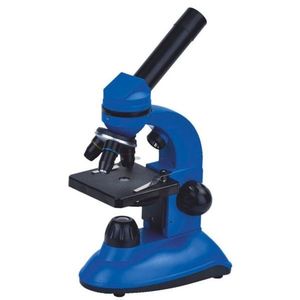 Mikroskop Discovery Nano Gravity, zvětšení až 400 x, modrý obraz