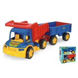 Gigant truck Wader Auto + dětská vlečka plast v krabici obraz