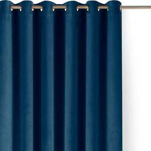 Modrý sametový dimout závěs 400x270 cm Velto – Filumi obraz