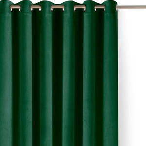 Zelený sametový dimout závěs 530x270 cm Velto – Filumi obraz
