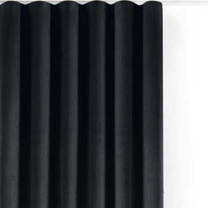 Černý sametový dimout závěs 530x300 cm Velto – Filumi obraz