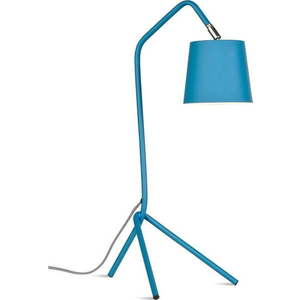 Modrá stolní lampa s kovovým stínidlem (výška 59 cm) Barcelona – it's about RoMi obraz