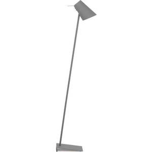 Šedá stojací lampa s kovovým stínidlem (výška 140 cm) Cardiff – it's about RoMi obraz