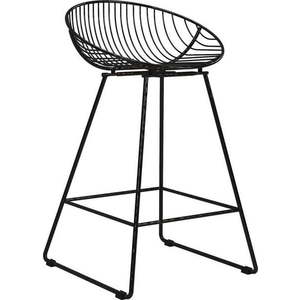 Černá kovová barová židle Ellis – CosmoLiving by Cosmopolitan obraz