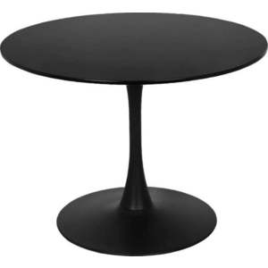 Černý kulatý jídelní stůl ø 100 cm Yazoo – Støraa obraz