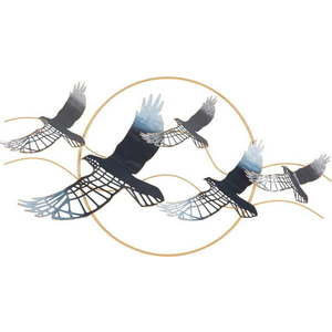 Kovová nástěnná dekorace 91x50 cm Birds – Mauro Ferretti obraz