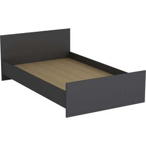 Antracitová jednolůžková postel 120x200 cm Kale – Kalune Design obraz
