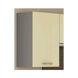 Horní kuchyňská skříňka Karmen 40G, 40 cm, šedá/krémová obraz