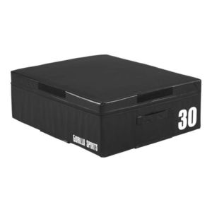Gorilla Sports Jump Box černý, 30 cm obraz