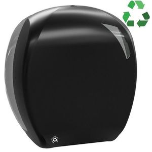 SAPHO SKIN zásobník na toaletní papír do Ø 29cm, ABS, černá mat A90823BM obraz