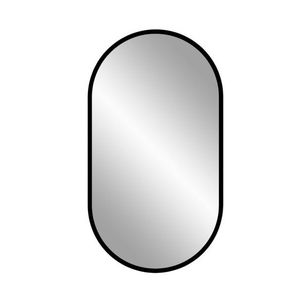 ArtCom LED zrcadlo APOLLO | černá 50 x 90 cm obraz