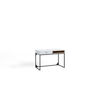 ArtGiB Psací stolek OLIER OL-01 | bílá/dub artisan obraz