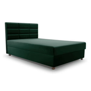 ArtIdz Jednolůžková postel APINO | zelená 120 x 200 cm obraz