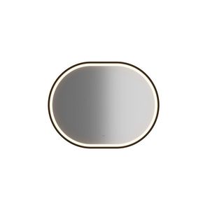 ArtCom LED zrcadlo APOLLO 2 | černá 90 x 70 cm obraz