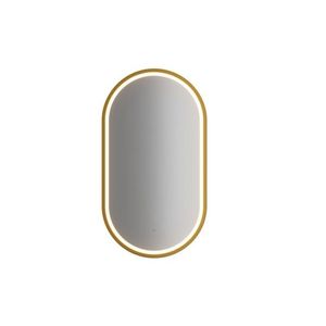 ArtCom LED zrcadlo APOLLO 2 | zlatá 50 x 90 cm obraz