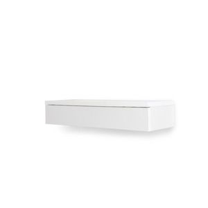 ArtGiB Toaletní stolek NAVENE NV-02 | bílý lesk obraz