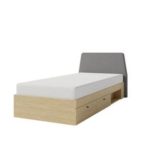 Meblar Jednolůžková postel ALESSIO AE12 | béžová obraz