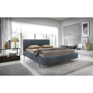 Artelta Manželská postel PLISSA | 160 x 200 cm Barevné provedení PLISSA: Velvetmat 100 obraz