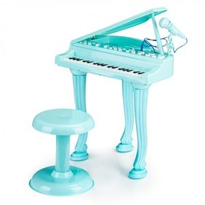 MULTISTORE Dětské piano s mikrofonem Tinny modré obraz